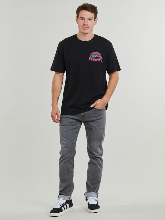 Great Outdoors Chest T-shirt Black