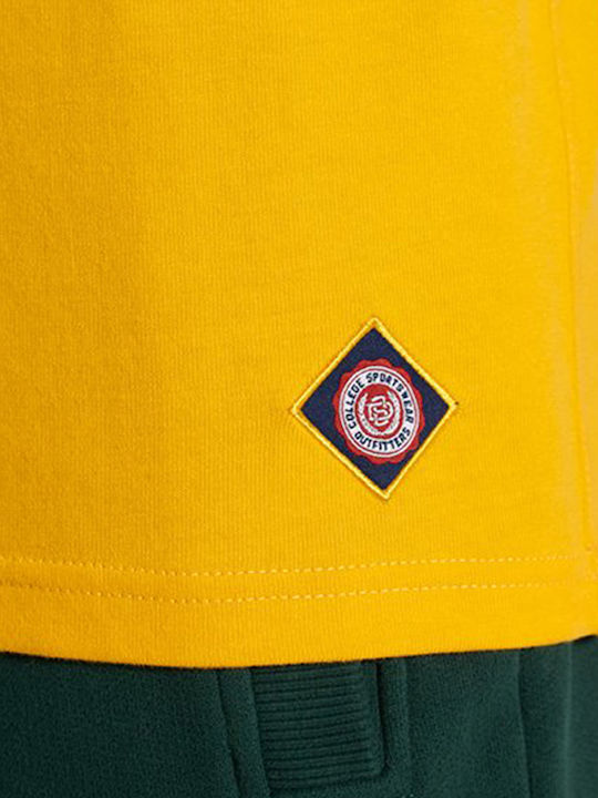 Collegiate Graphic Tricou Galben