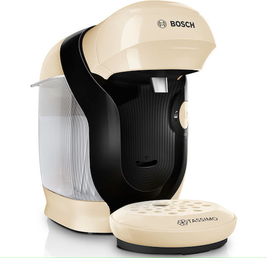 Bosch Style Pod Coffee Machine Tassimo Pressure 3.3bar Beige