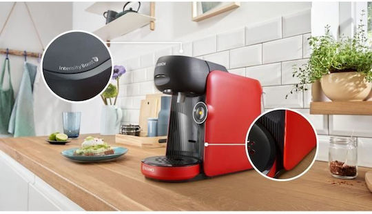 Bosch Espressor pentru capsule Tassimo Presiune 15bar Roșie