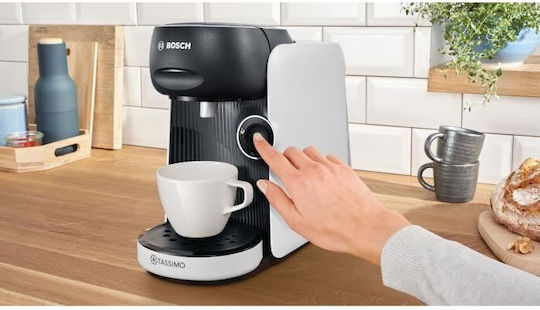 Bosch Καφετιέρα για Κάψουλες Tassimo Πίεσης 3.3bar Snow White