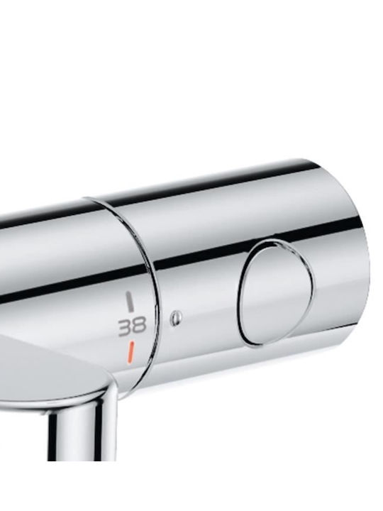 Grohe Precision Get Mischung Bade- / Duscharmatur Badewanne Thermostatische Silber