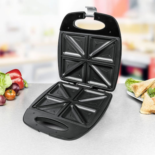 Rommelsbacher Sandwich Maker for for 2 Sandwiches Sandwiches 1400W Inox