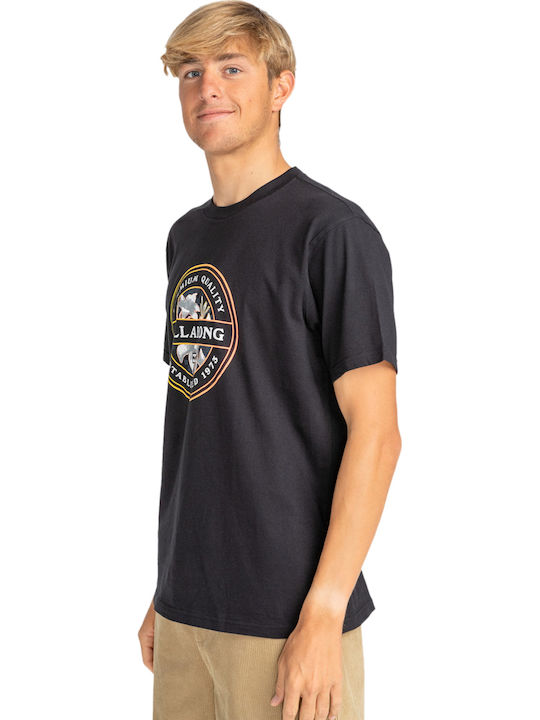 Rotor Fill T-shirt Μαυρο