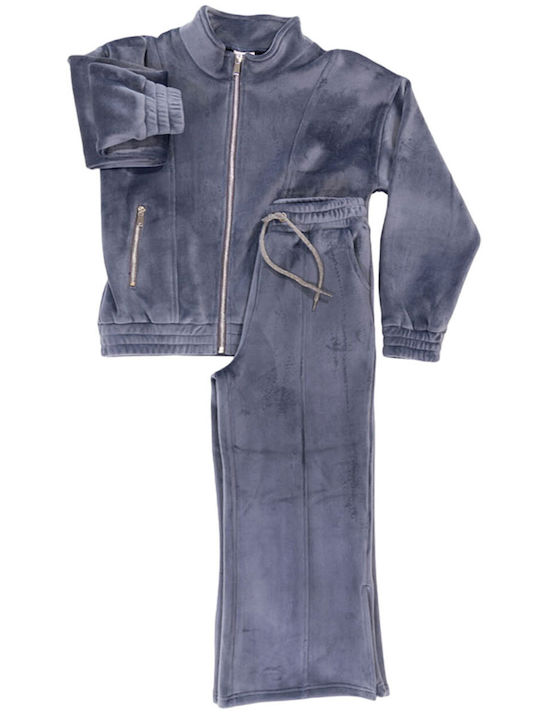 Kinder-Set mit Hose Winter 2Stück Blue