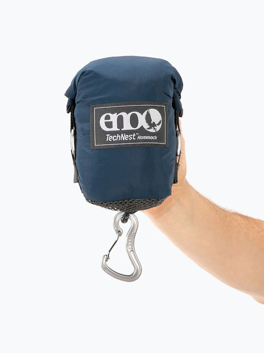 Eno Αιώρα Διπλή Υφασμάτινη Μπλε 286x188εκ.