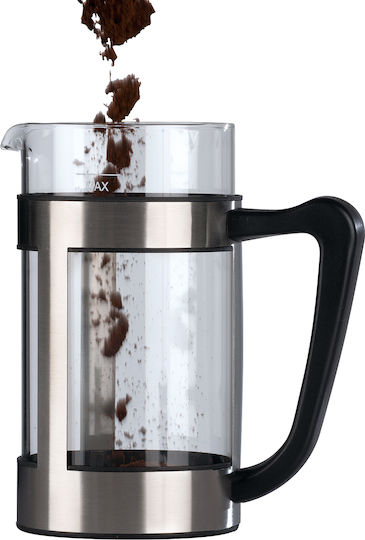 Alpina Alpina Filterkaffeemaschine Handbetrieb Rostfreier Stahl Silber 1lt