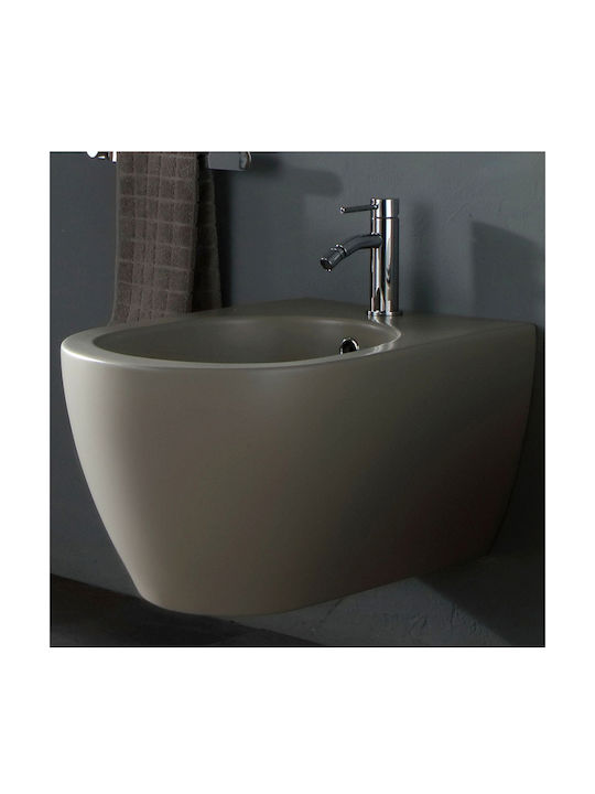 Scarabeo Bidet Suspendata 36x50.5cm Gri