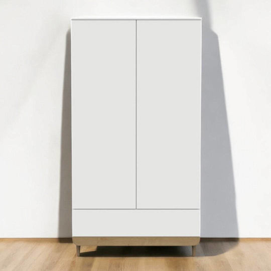 Scandi Δίφυλλη Ντουλάπα 100.6x56.5x194cm