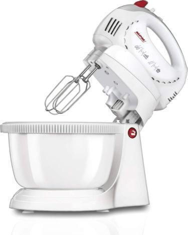 MPM Μίξερ με Πλαστικό Κάδο 3.4lt Λευκό 650W