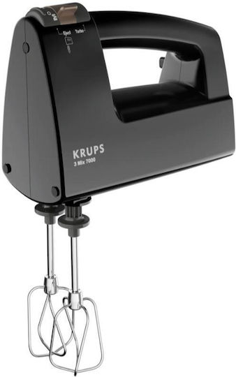 Krups 3 Mix 7000 Μίξερ Χειρός 500W Μαύρο