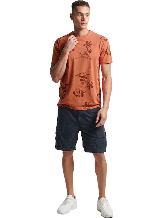 T-shirt Mango Orange Overdye