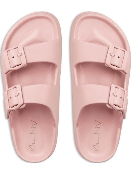 Sandale Casual Damă Flatforme Roz