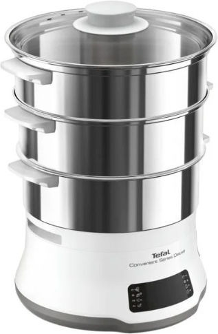 Tefal Convenient Series Deluxe Food Steamer with 3 Steaming Decks 9lt