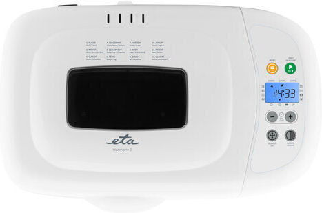 ETA Αρτοπαρασκευαστής 850W Χωρητικότητας 1000gr με 12 Προγράμματα