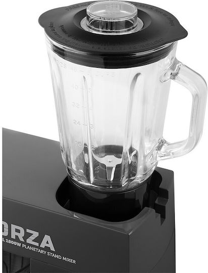 ECG Forza 7800 Ultimo Scuro Mixează 1800W cu Vas din Oțel Inoxidabil 8lt