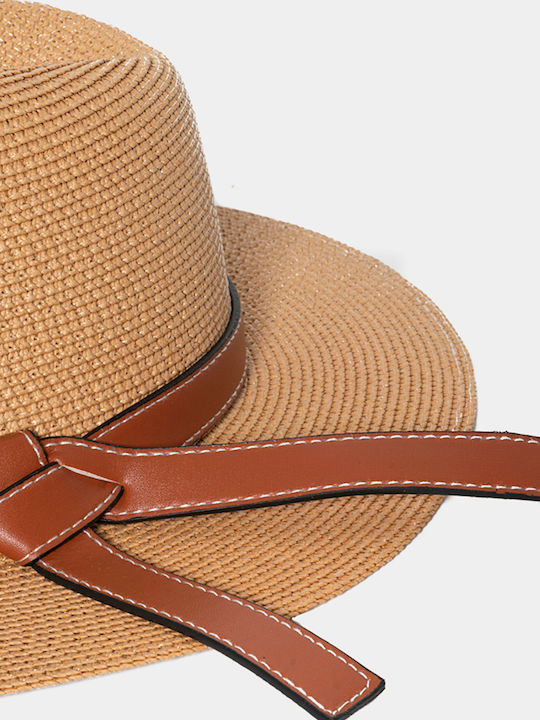 Interhat Wicker Women's Panama Hat Brown