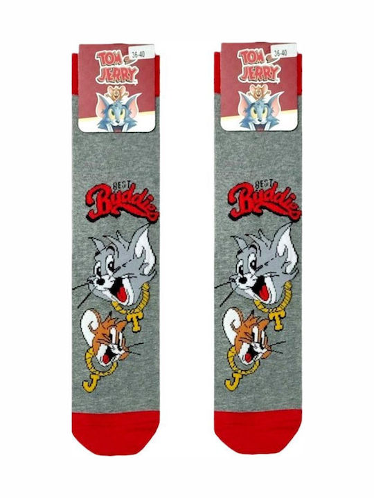 Disney Tom + Jerry Κάλτσες Πολύχρωμες 3Pack
