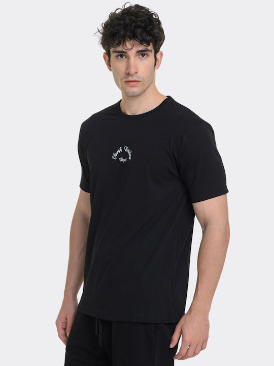 T-shirt Μαυρο