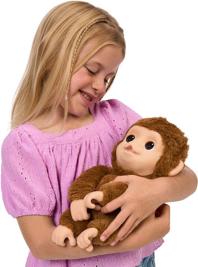 Moose Toys Plüsch Little Live Pets My Baby Monkey Mango 33 cm