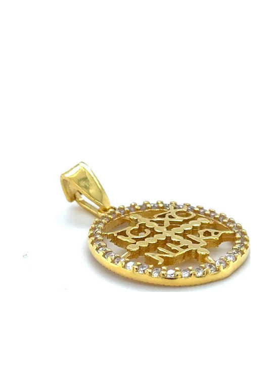 Drandakis Charm Lucky Charm Made of Gold Plated Silver Drandakis Charm Lucky Charm Made of Gold Plated Silver