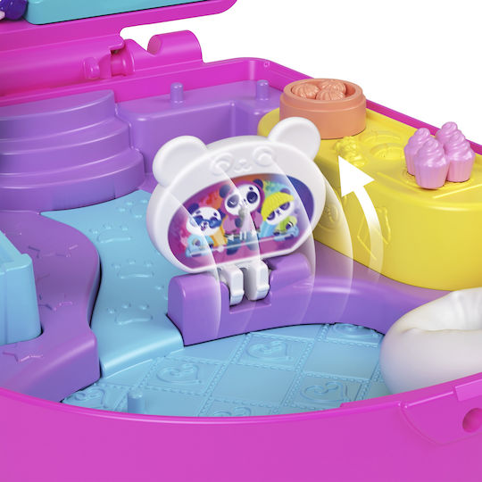 Mattel Sparkle Cove Adventure Unicorn Floatie Compact Polly Pocket For 4+ Age