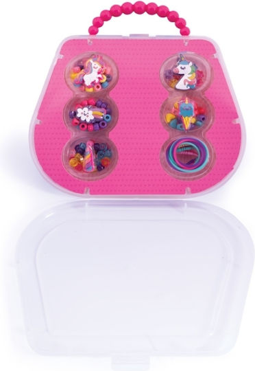 AS Jewelry Pink Blue and Purple Suitcase for Children 3+ Years (Miscellaneous Designs)