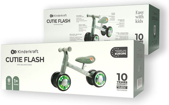 Kinderkraft Kids Balance Bike Cutie Green