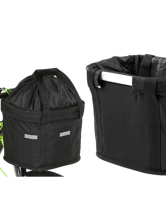 Verk Group Coș bicicletă Negru