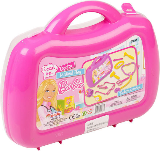 Dede Ιατρική Τσάντα Barbie Barbie για 3+ Ετών 24τμχ (Διάφορα Σχέδια)