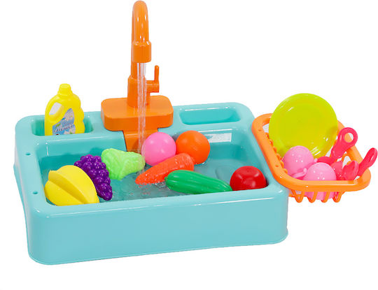 Kider Toys With Strainer - Battery Water Faucet & Cutting Foods (Various Designs) 1pc