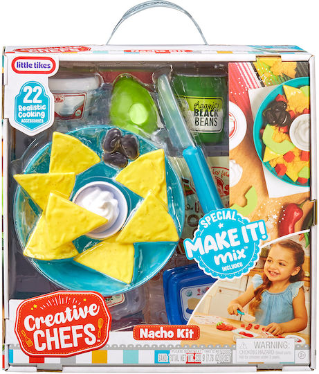 Little Tikes Creative Chefs - Nachos Kit από Ξύλο για 3+ Ετών
