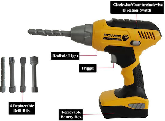 Bosch Детски инструмент Power X Construction за 3+ години 21бр
