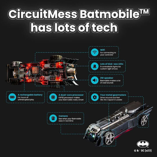 CircuitMess Bauspielzeug Batmobile