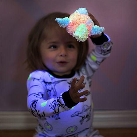 Learning Resources Bau- und Konstruktionsspielzeug mit Sand Playfoam Glow In Dark Foam für Kinder ab 3 Jahren