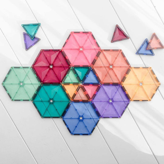 Connetix Μαγνητικό Παιχνίδι Κατασκευών Pastel Geometry