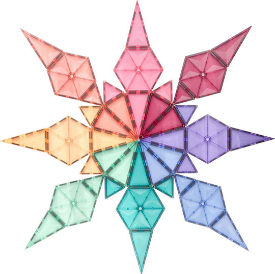 Connetix Μαγνητικό Παιχνίδι Κατασκευών Pastel Geometry