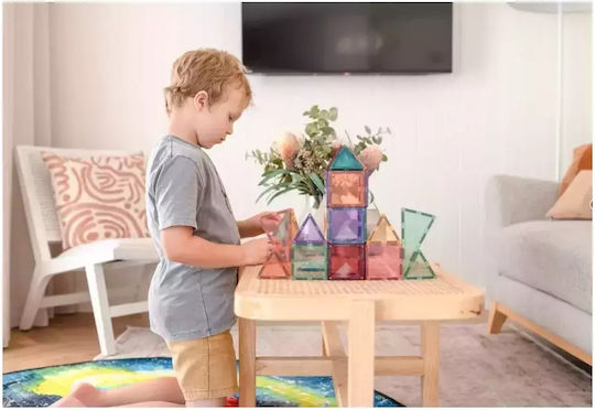 Connetix Magnetisches Bau- und Konstruktionsspielzeug Pastell