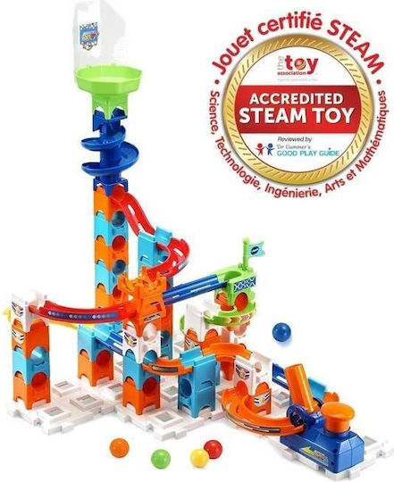 Vtech Jucărie De Construcții Construcții Din Plastic Marble Rush Adventure Pentru Copii 3+ Ani