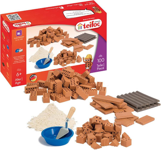 Teifoc Bauspielzeug Triangle Brick Construction Set
