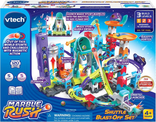 Vtech Μαγνητικό Παιχνίδι Κατασκευών Marble Rush 950-559832