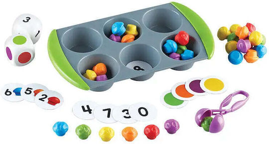 Learning Resources Mini Muffin Match Up Math STEM Εκπαιδευτικό Παιχνίδι Γνώσεων για 3+ Ετών