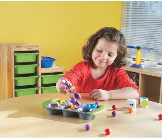 Learning Resources Mini Muffin Match Up Math STEM Εκπαιδευτικό Παιχνίδι Γνώσεων για 3+ Ετών