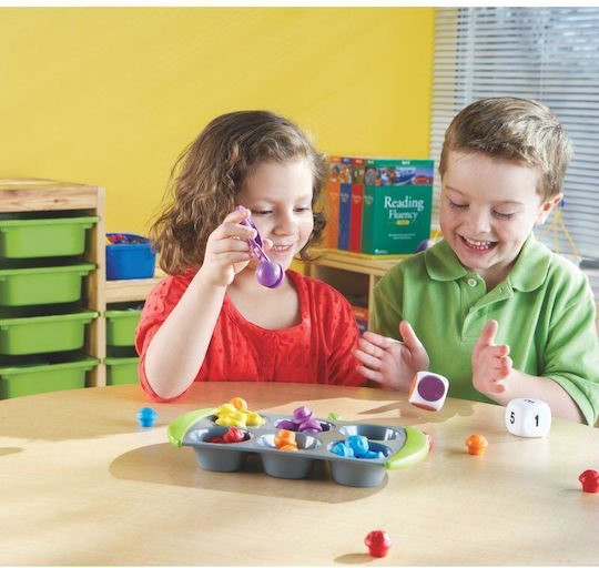 Learning Resources Mini Muffin Match Up Math STEM Εκπαιδευτικό Παιχνίδι Γνώσεων για 3+ Ετών