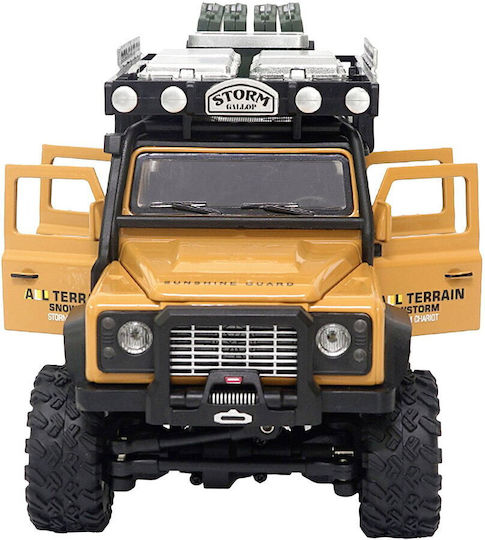 Amewi RC D90X28 Τηλεκατευθυνόμενο Αυτοκίνητο Crawler 4WD Κίτρινο