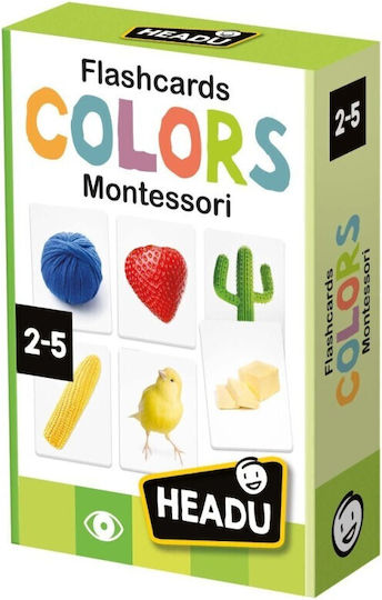 Headu Let's Learn Colors Montessori Joc Educațional de Cunoștințe pentru 2-5 Ani