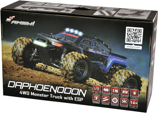Amewi Daphoenodon Remote Controlled Car Monster Truck Blue