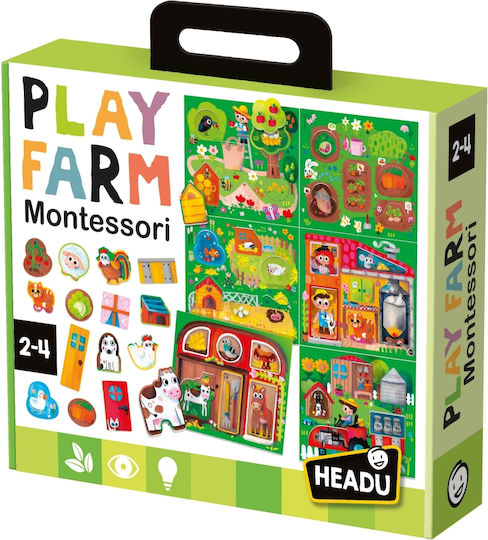 Headu Joc Montessori Joacă Ferma Montessori