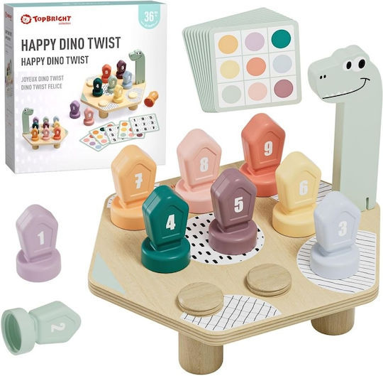 Topbright Montessori Εκπαιδευτικό Παιχνίδι Γράμματα & Αριθμοί από Ξύλο