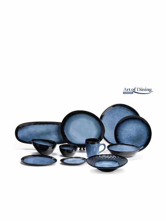 Serenity 28 Cm Oval Ceramic Plate